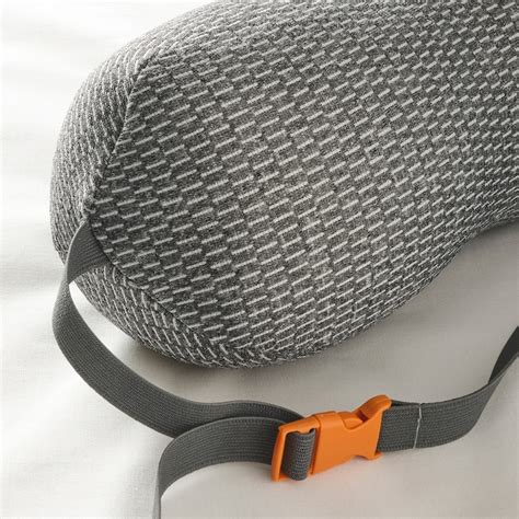 ikea raggarv|RAGGARV grey 11,5x28 cm neck and lumbar pillow